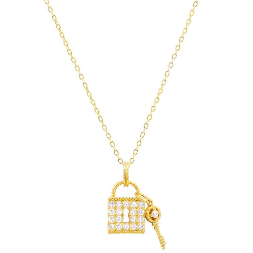 Love Lockdown Minimal Dainty Necklace